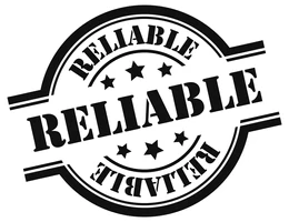 black reliable badge 1