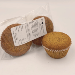 Low Carb Lemon & Poppy seed Muffin