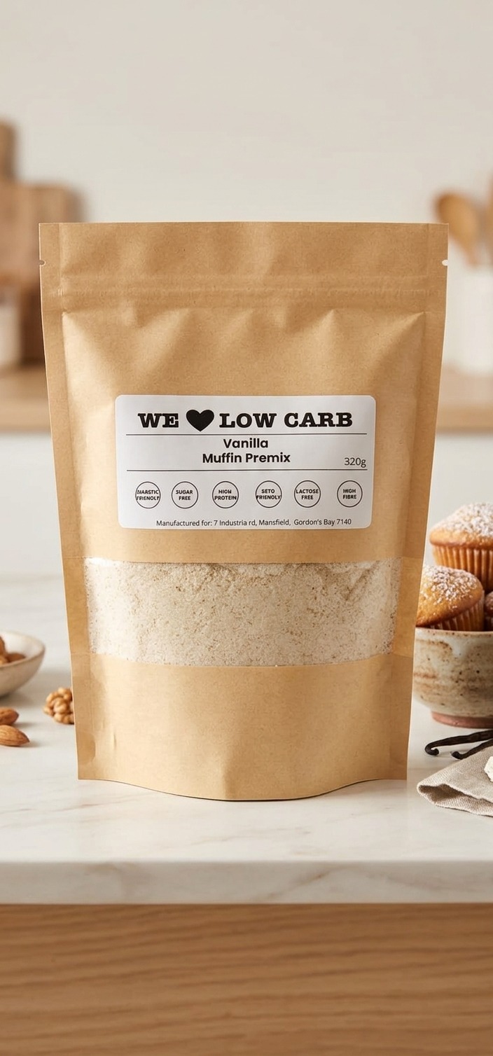 We Love Low Carb – Muffin Vanilla Premix (320g) 1 We Love Low Carb – Muffin Vanilla Premix (320g)